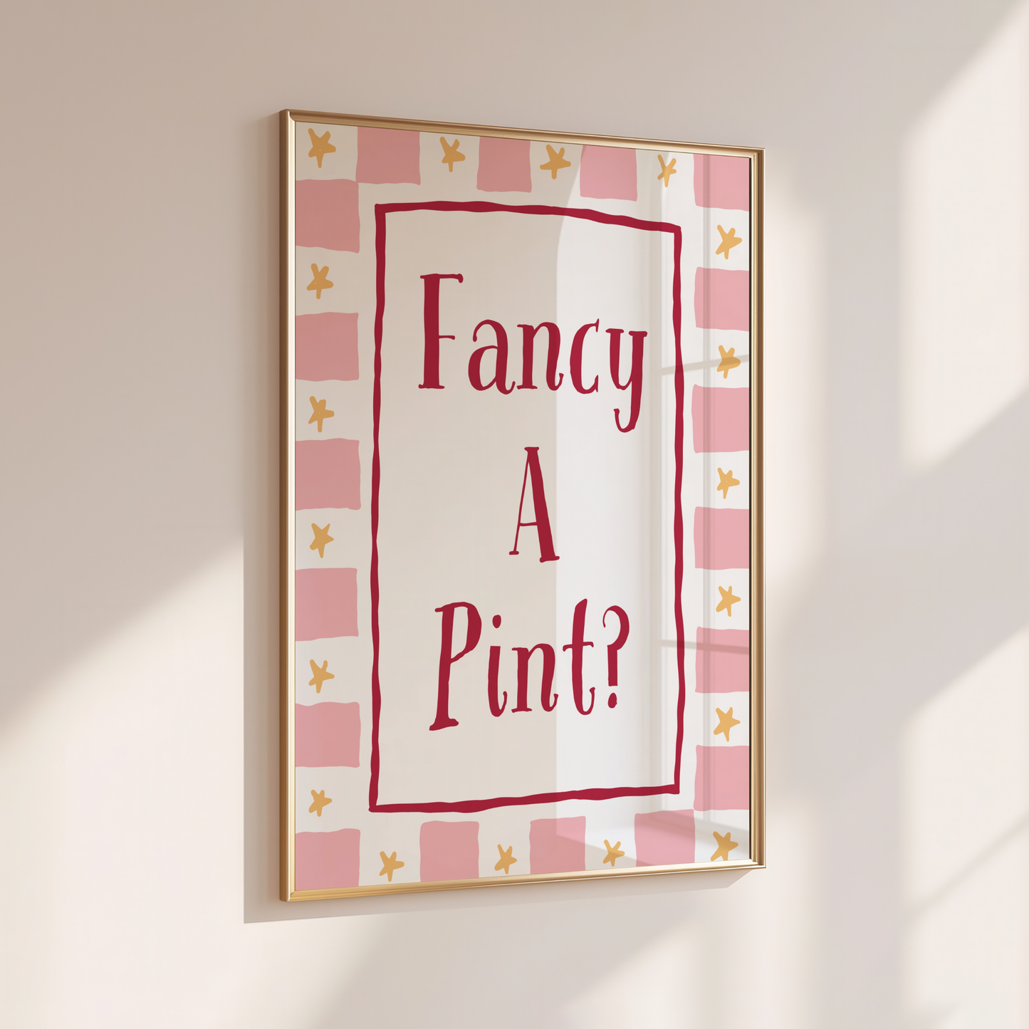 Fancy a Pint? - Home Print - Wall Decor