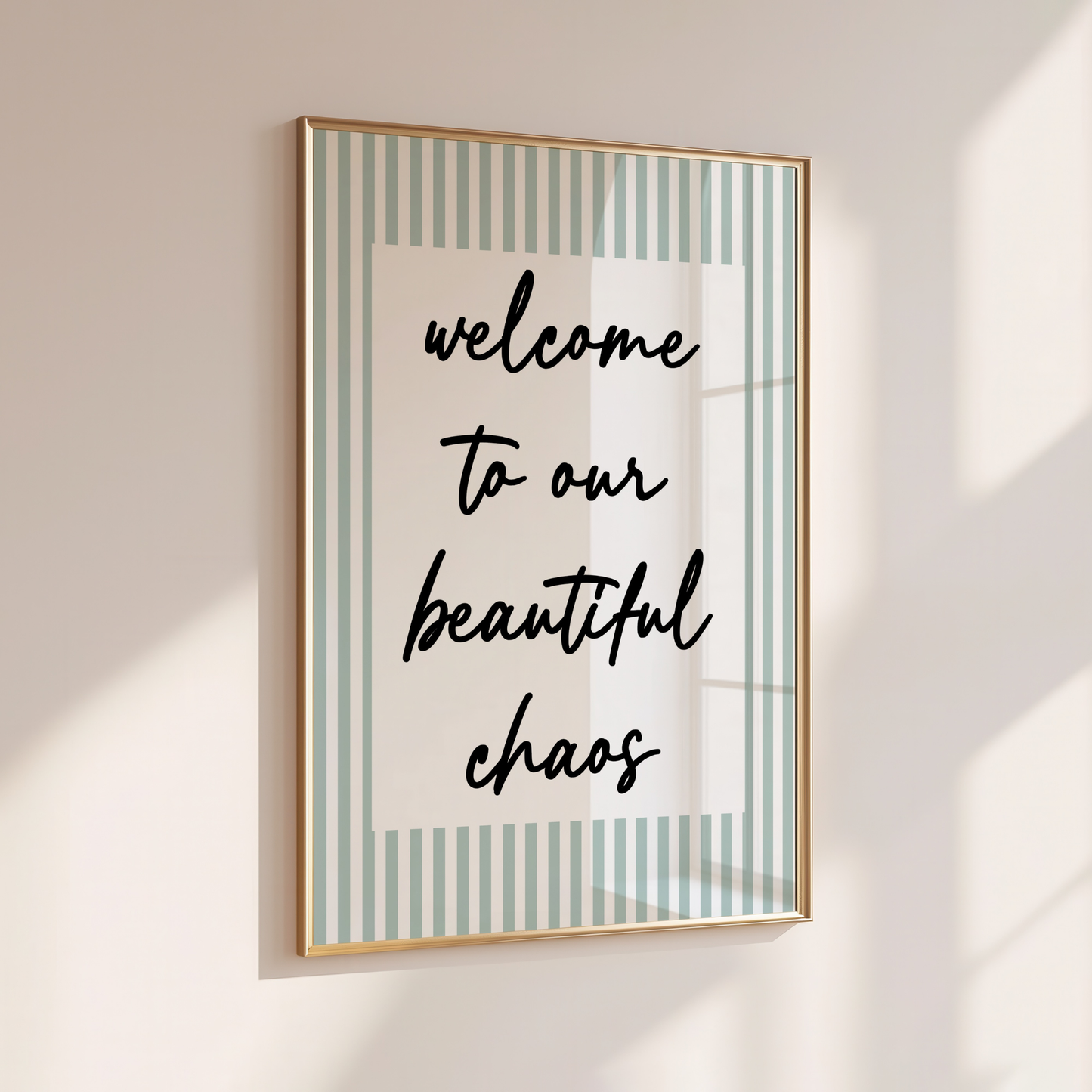 Beautiful Chaos - Home Print - Wall Decor