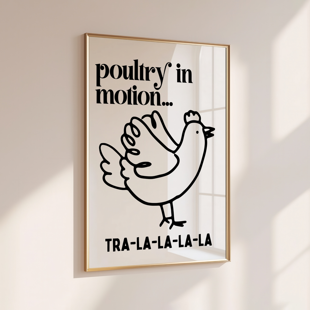POULTRY IN MOTION