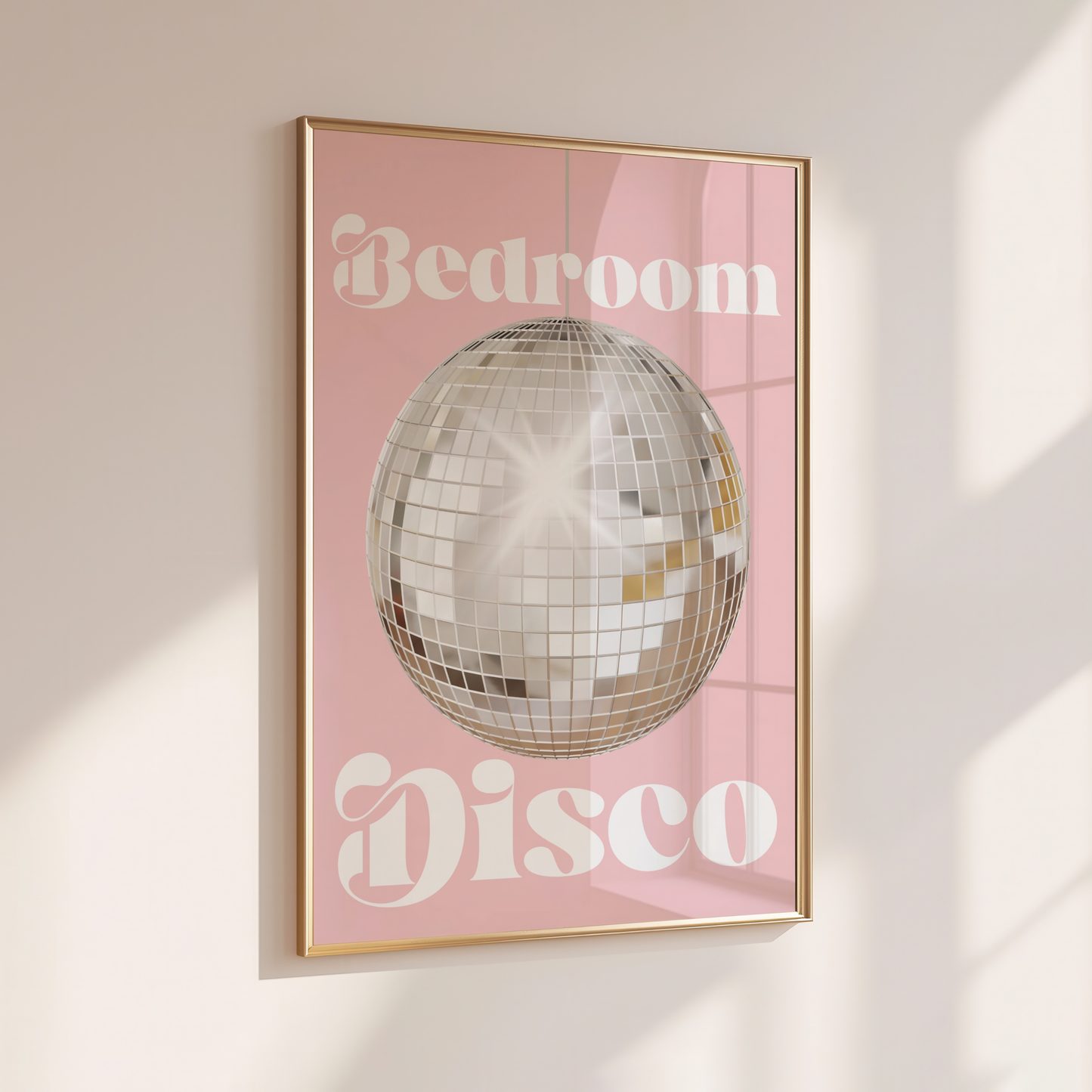 Bedroom Disco - Home Print - Wall Decor - Bedroom Prints