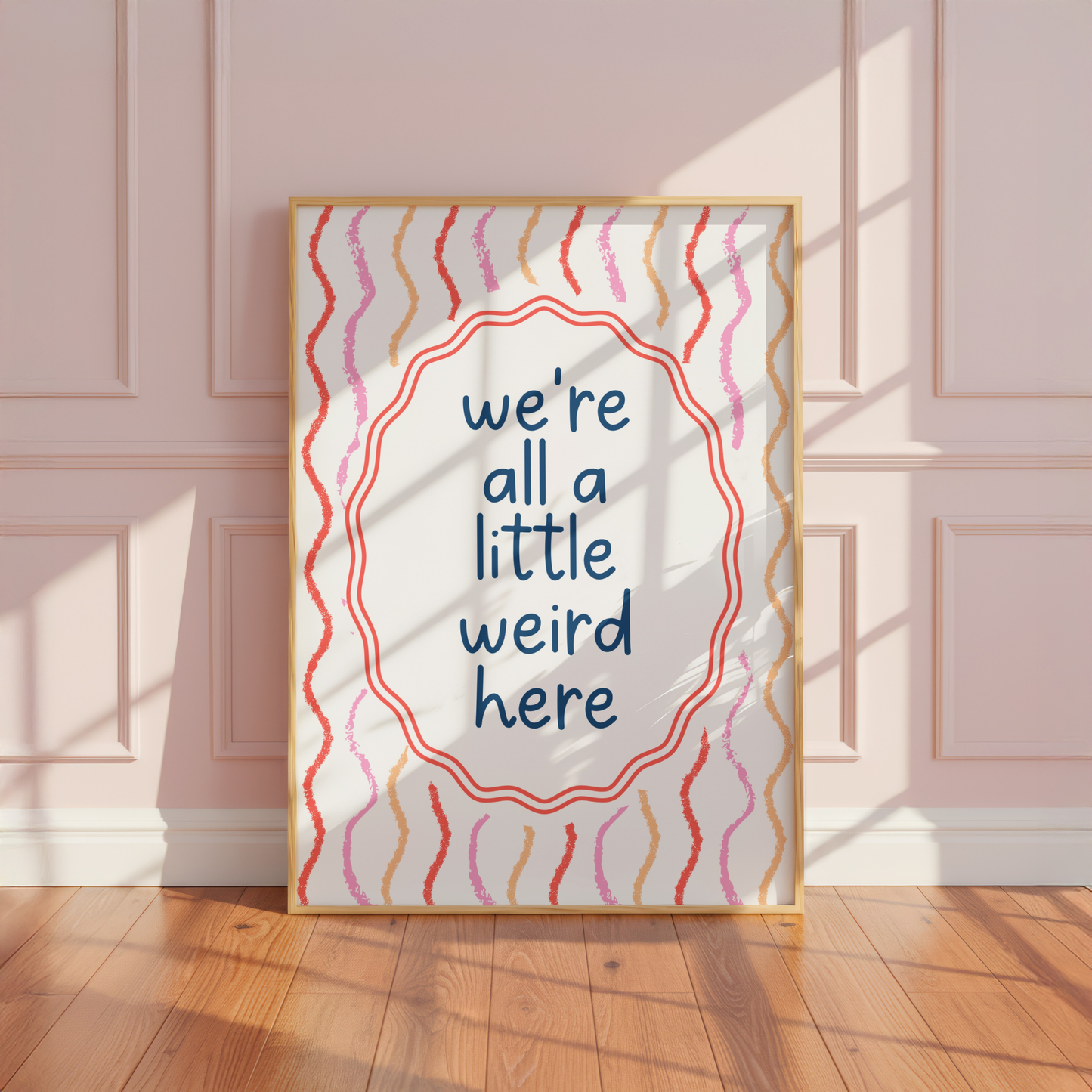 Weird Here - Home Print - Wall Decor - Neuro Prints