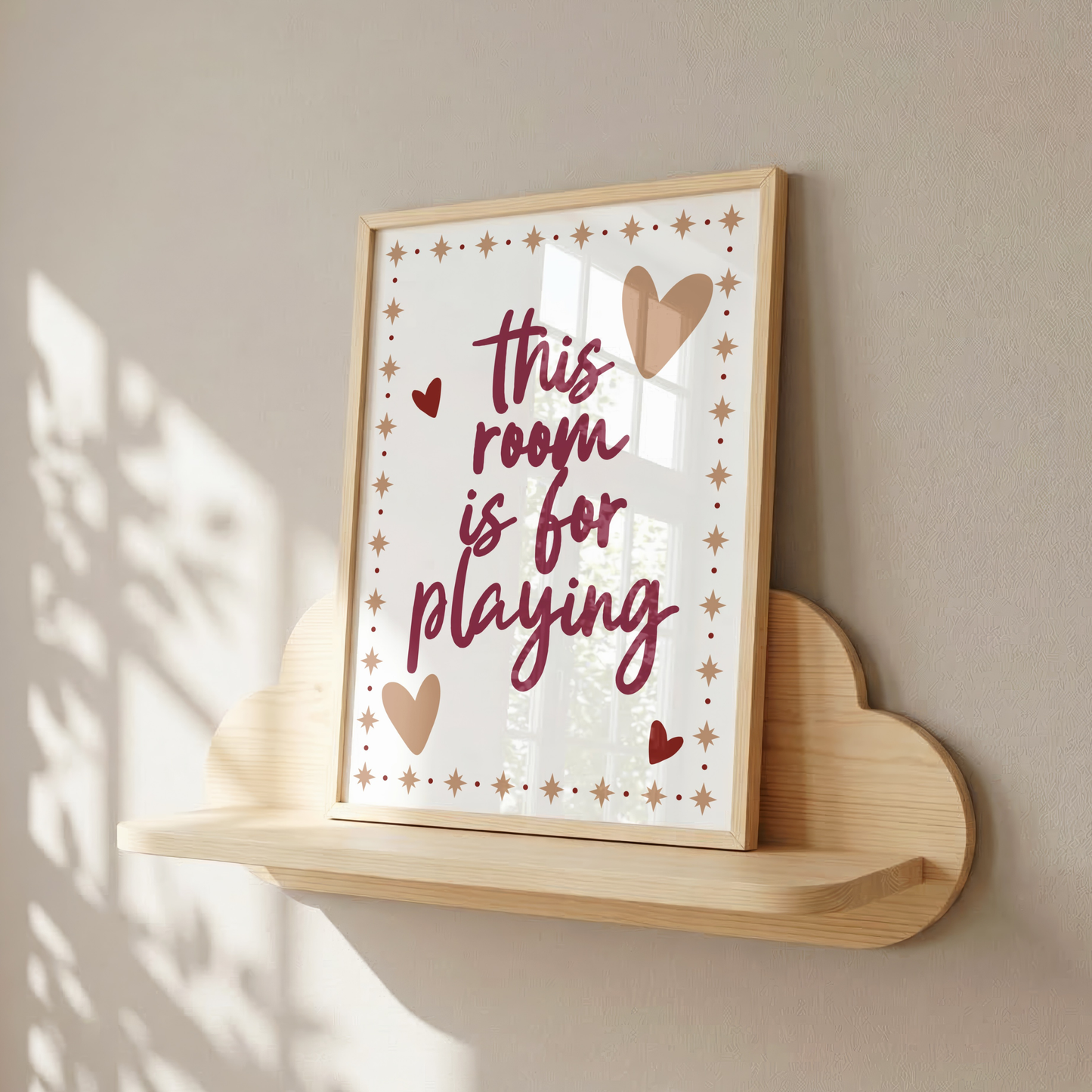 This Room is for Playing - Home Print - Wall Decor - Kids Room Prints