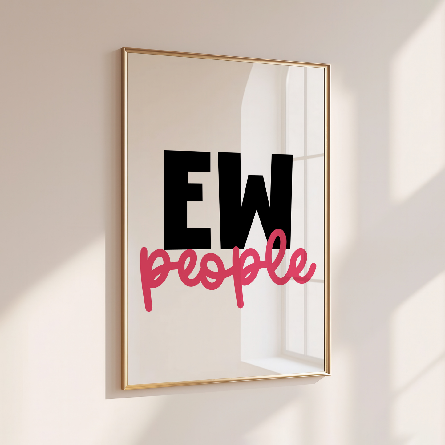 EW People - Home Print - Wall Decor