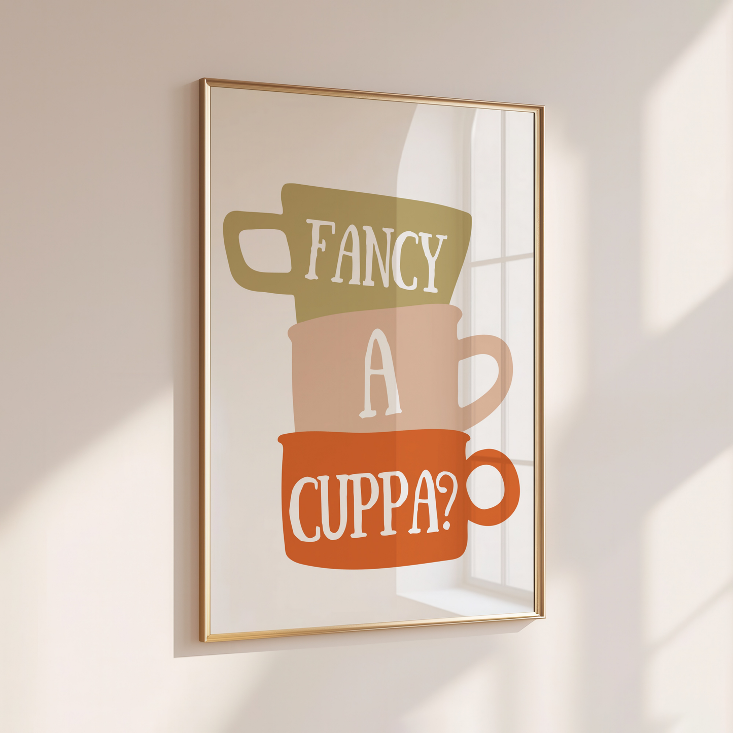 Fancy a Cuppa? - Home Print - Wall Decor
