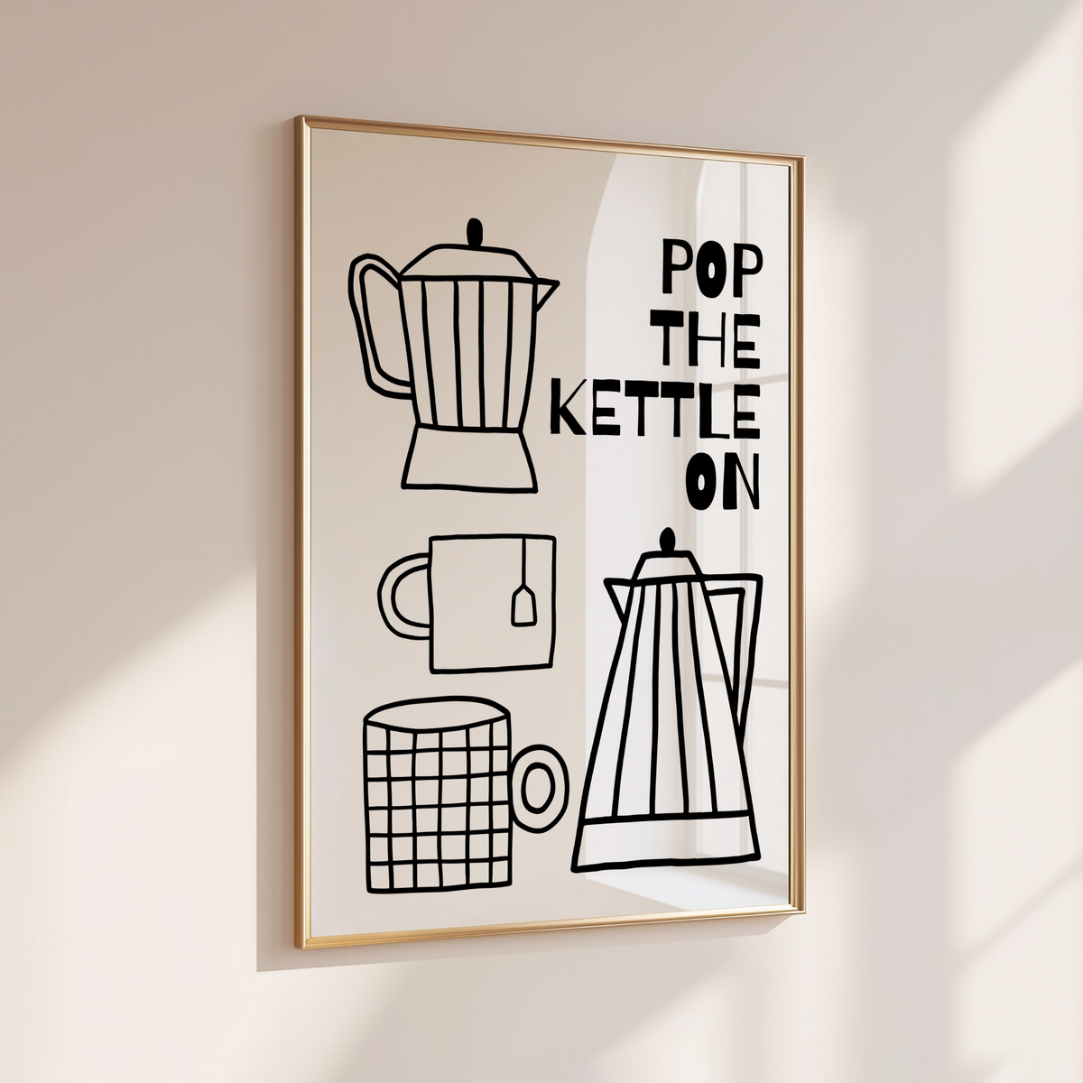 POP THE KETTLE ON