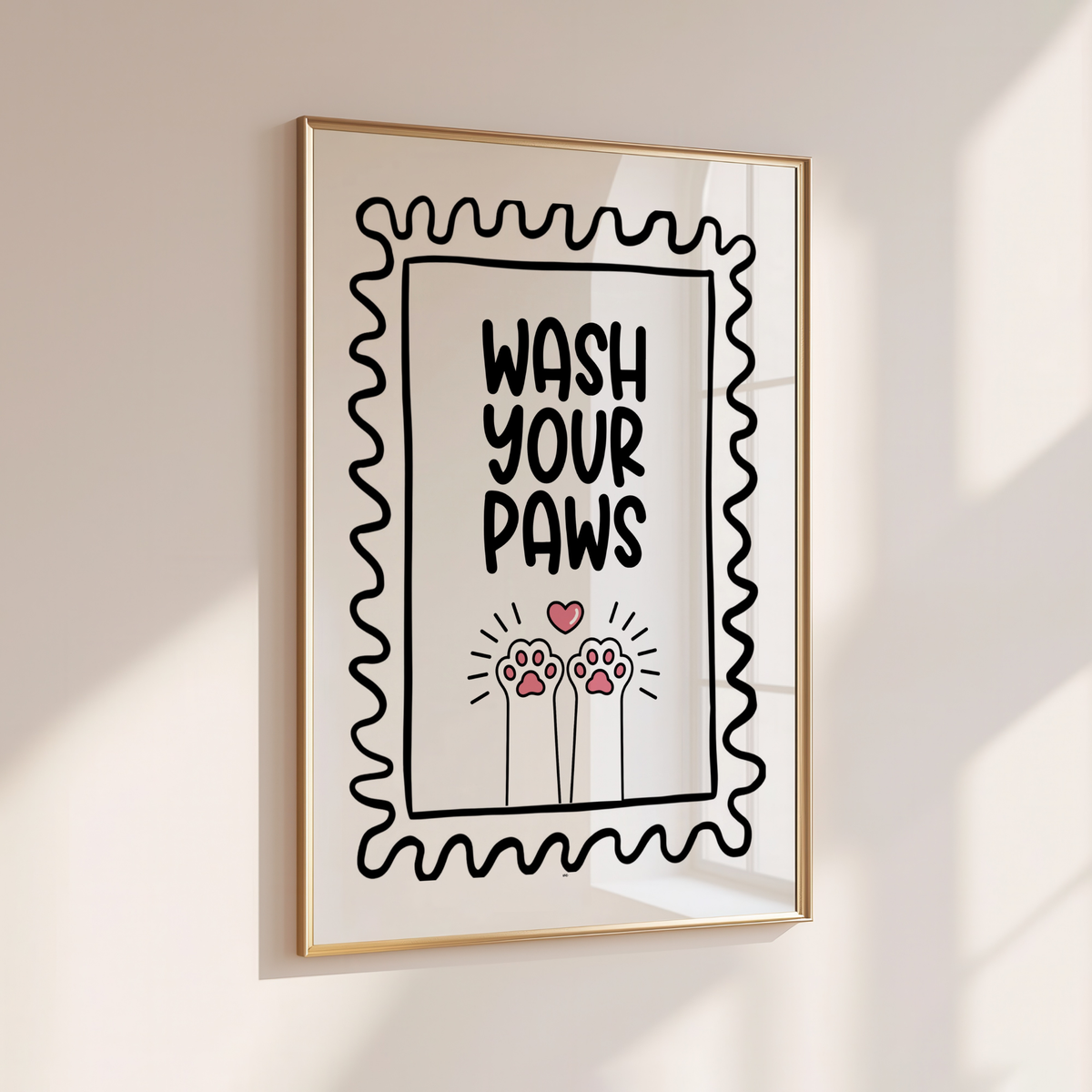 WASH YOUR PAWS