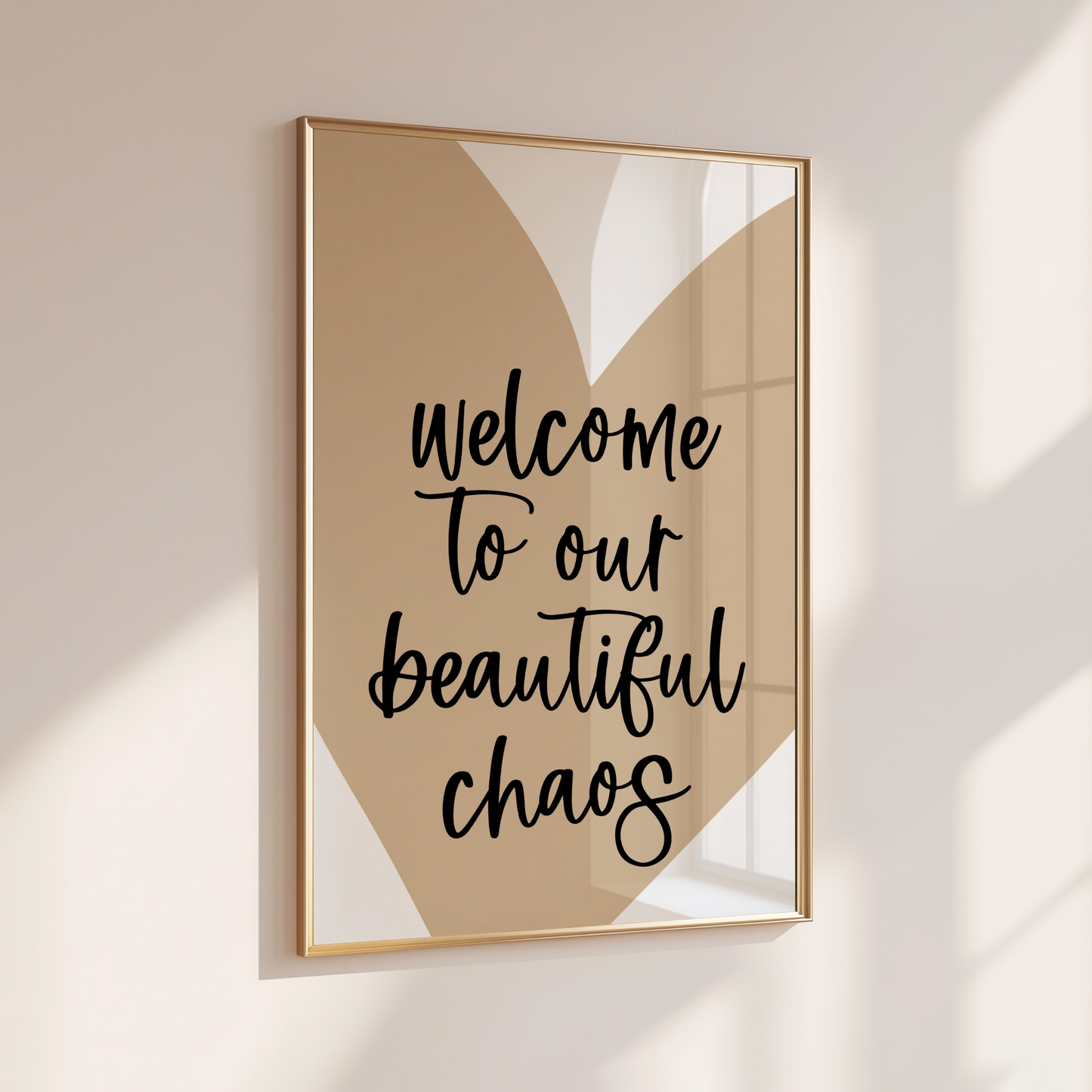 Beautiful Chaos - Home Print - Wall Decor - Quirky Prints