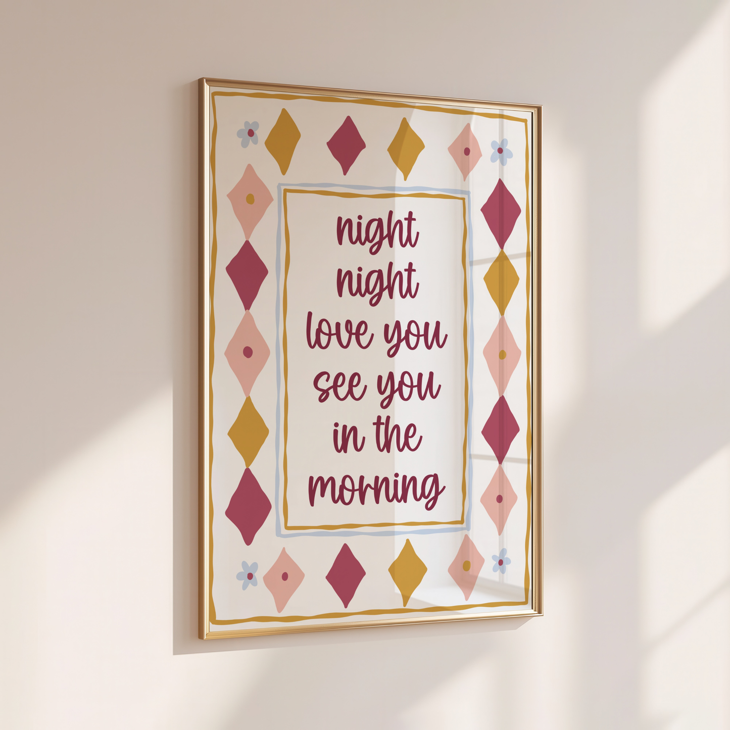 See You in the Morning - Home Print - Wall Decor - Kids Room Prints