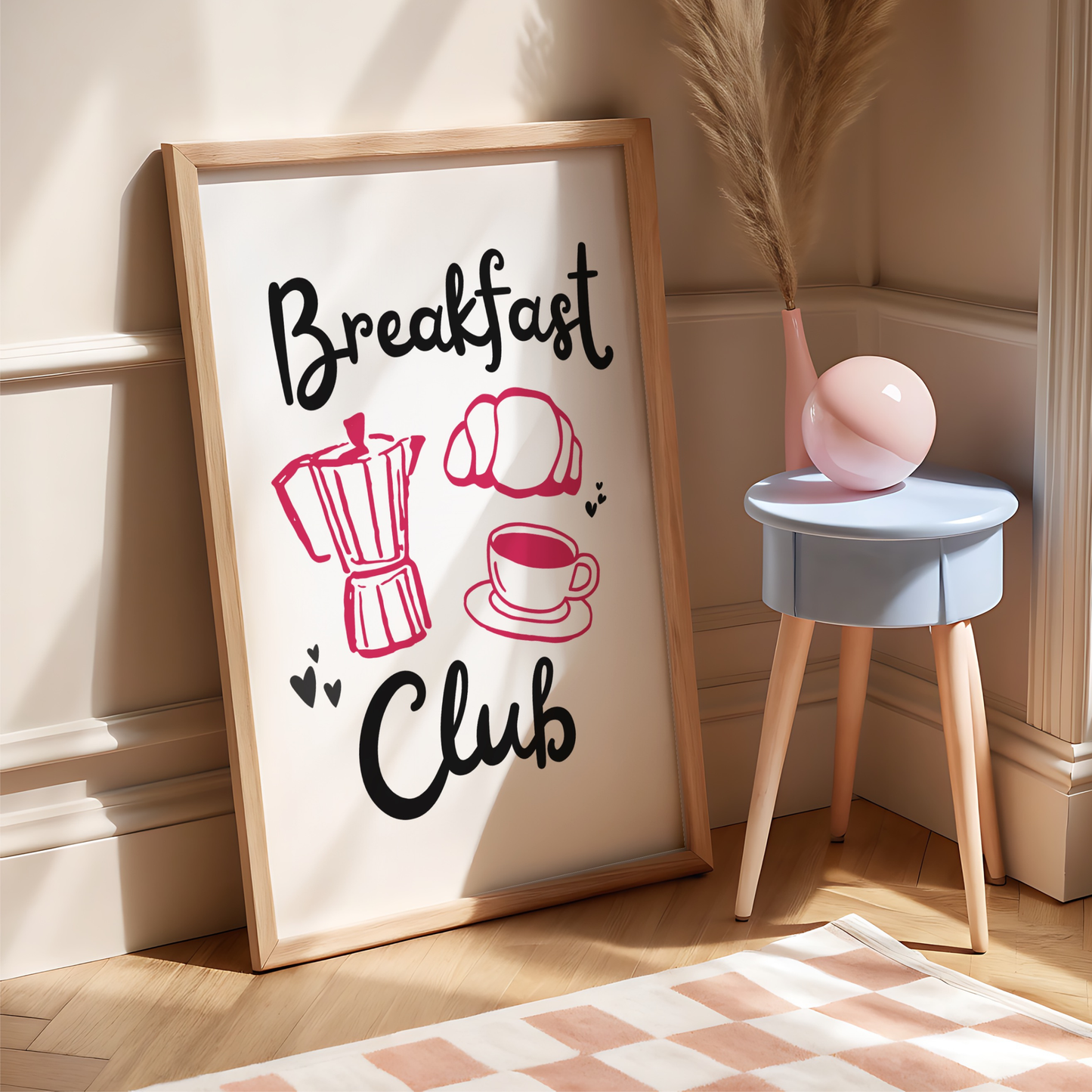 Breakfast Club -  Home Print - Wall Decor - Quirky Decor - Kitchen Prints