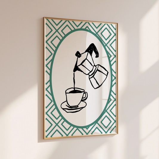 Coffee Club - Home Print - Wall Decor - Kitchen Prints