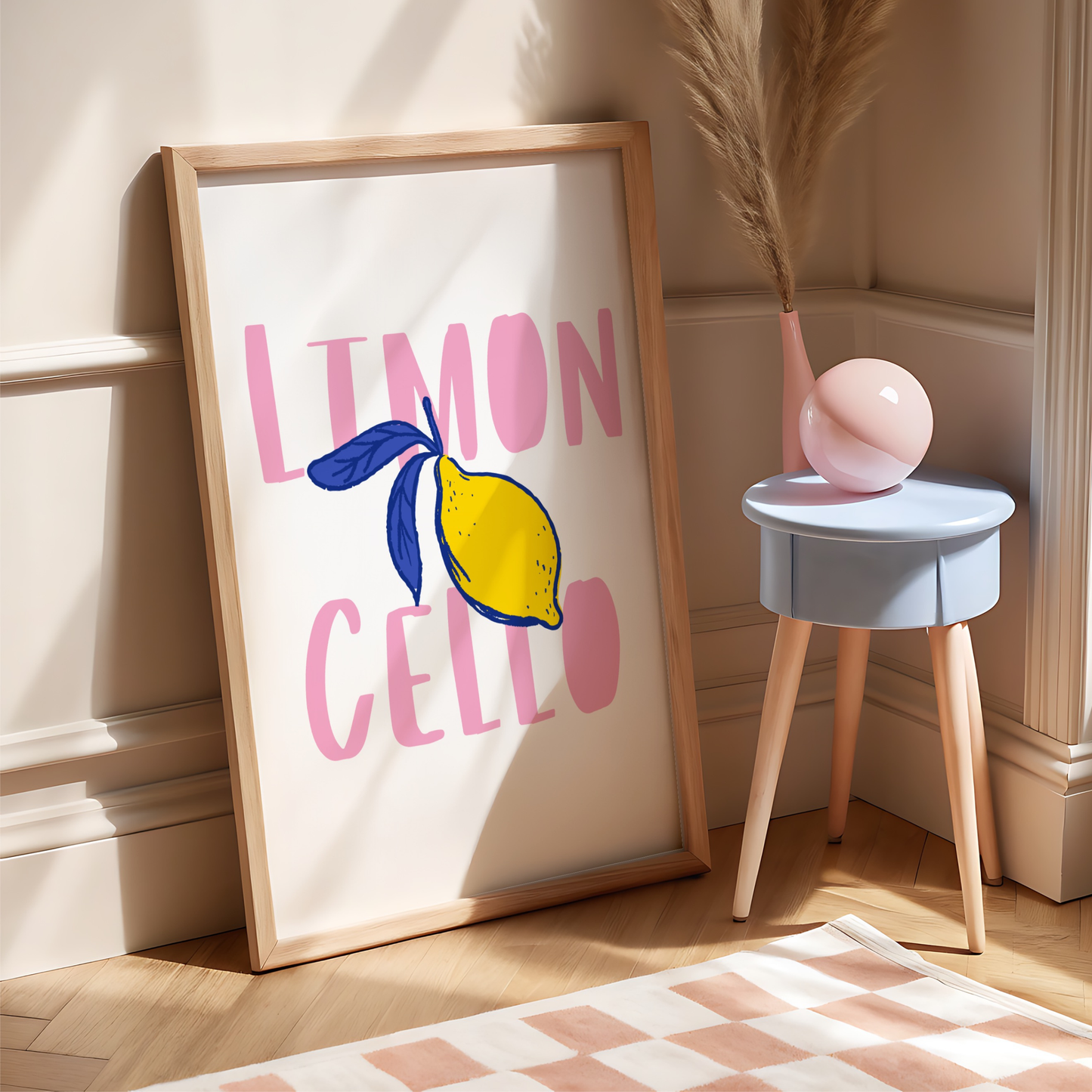Limoncello - Home Print - Wall Decor - Quirky Decor - Kitchen Prints