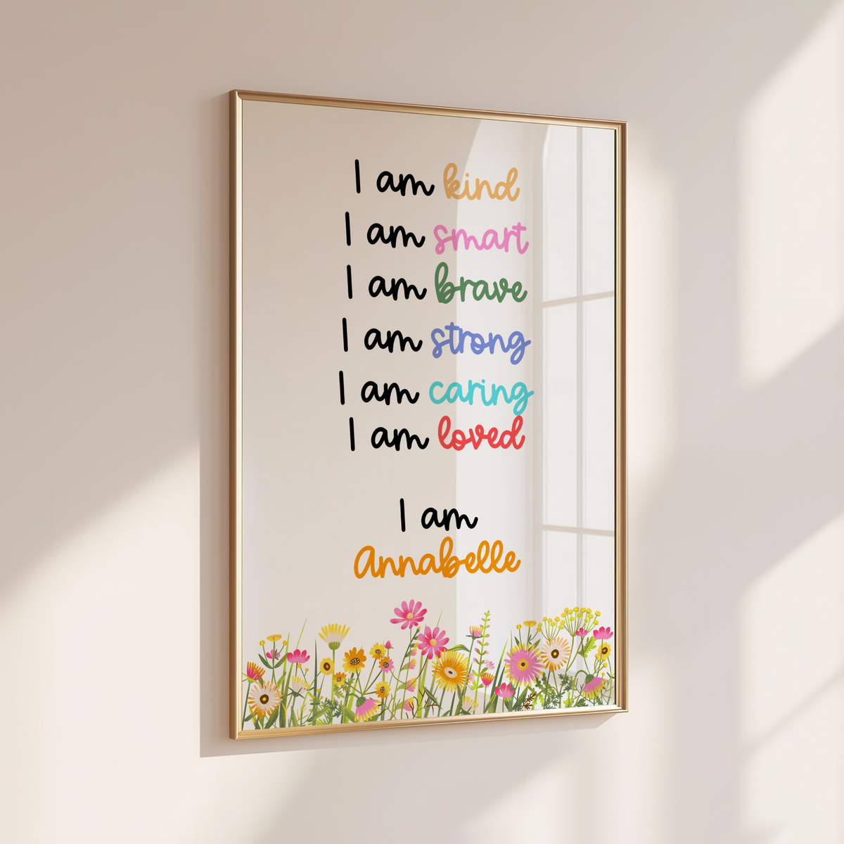 CUSTOM KIDS POSITIVE AFFIRMATIONS