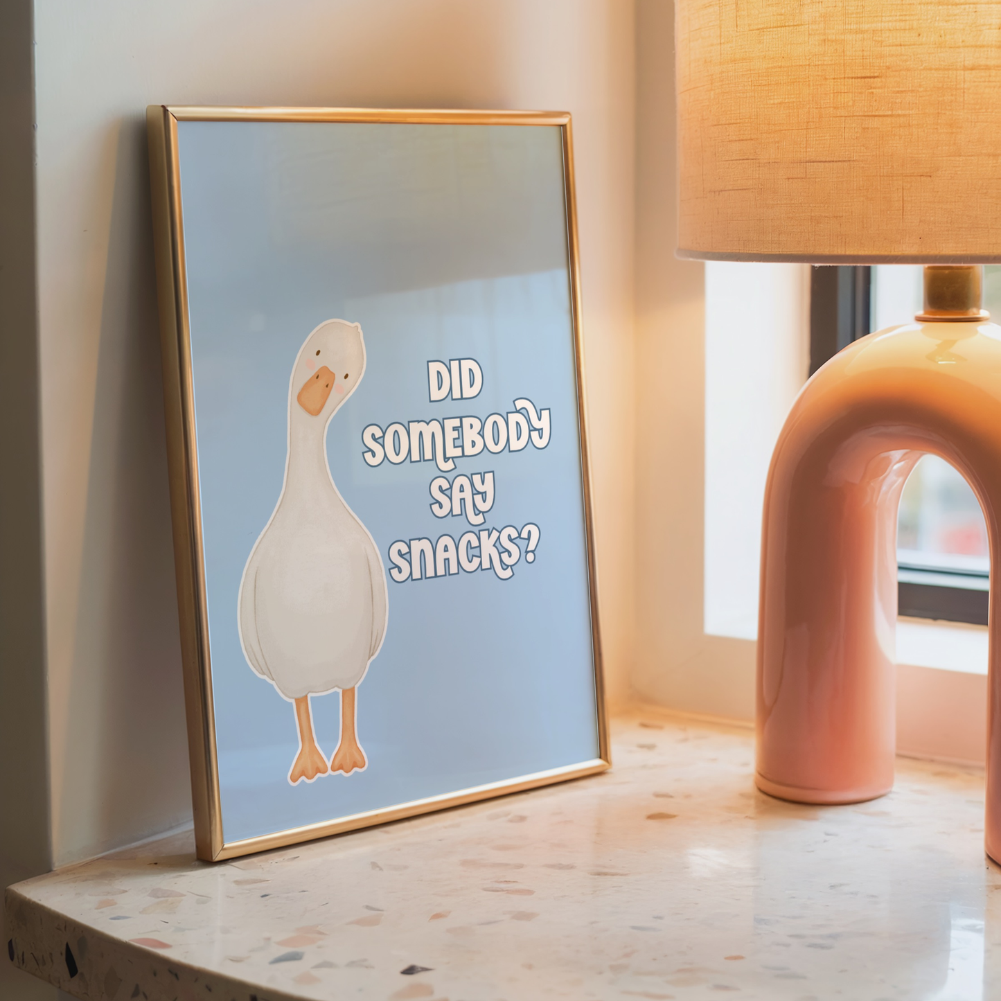 Did Somebody Say Snacks? - Home Print - Wall Decor - Kitchen Prints