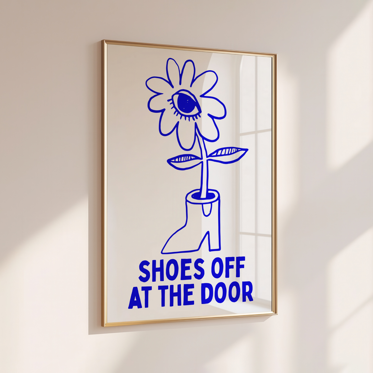 SHOES OFF AT THE DOOR