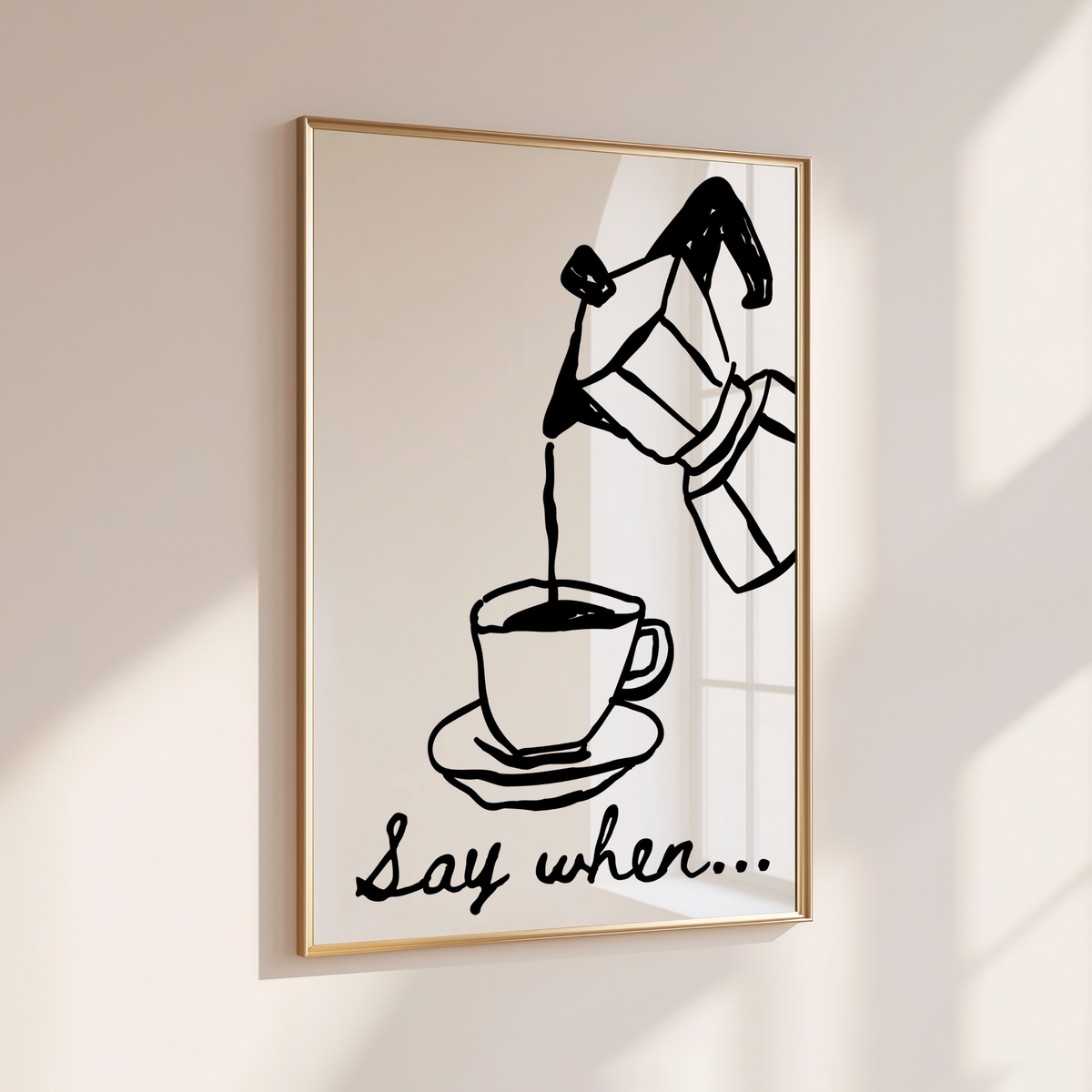 SAY WHEN