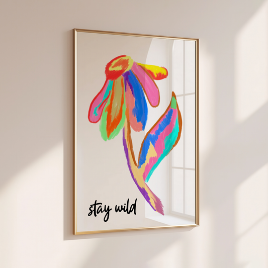 Faith over Fear - Home Print - Wall Decor - Quirky Prints