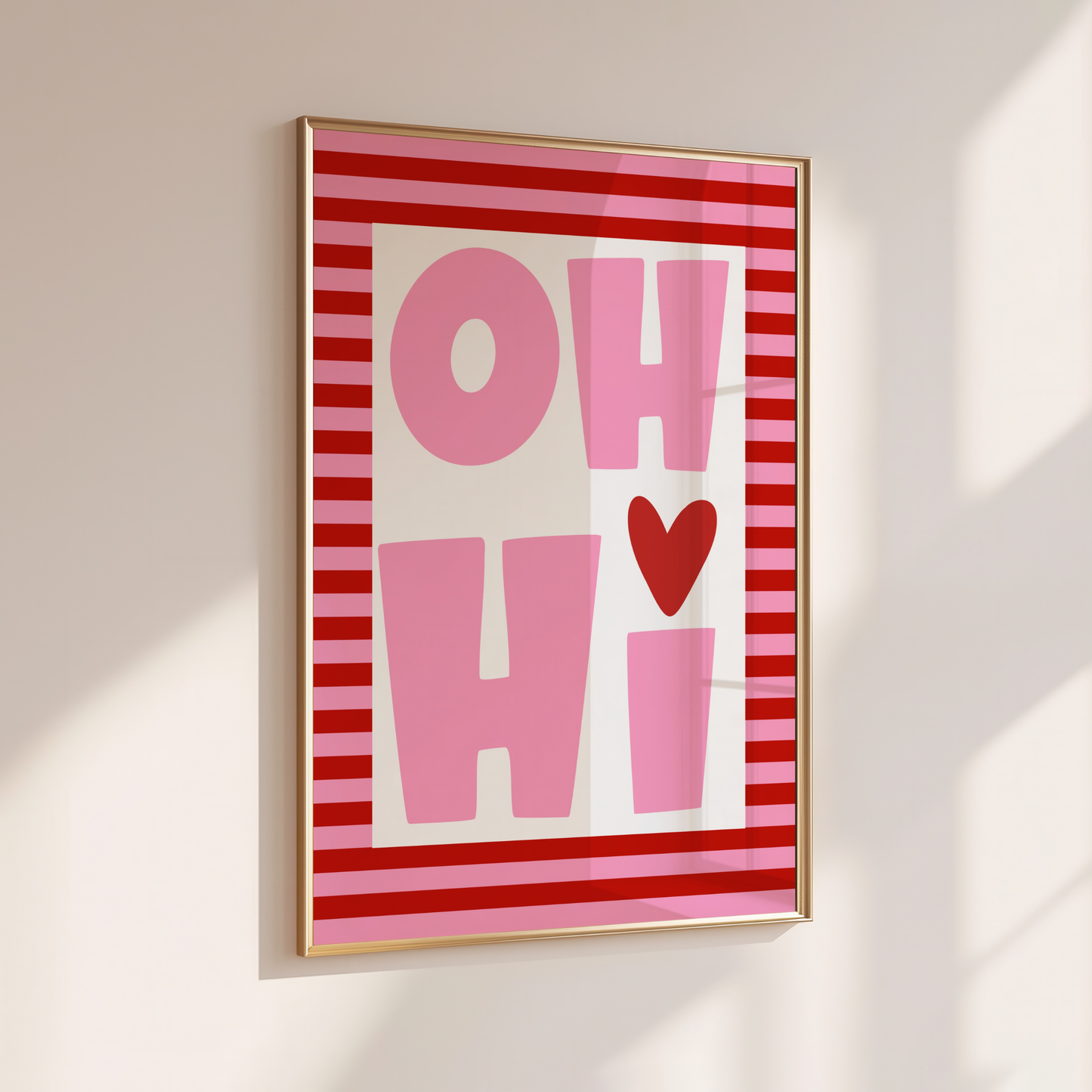 Oh Hi! - Home Print - Wall Decor