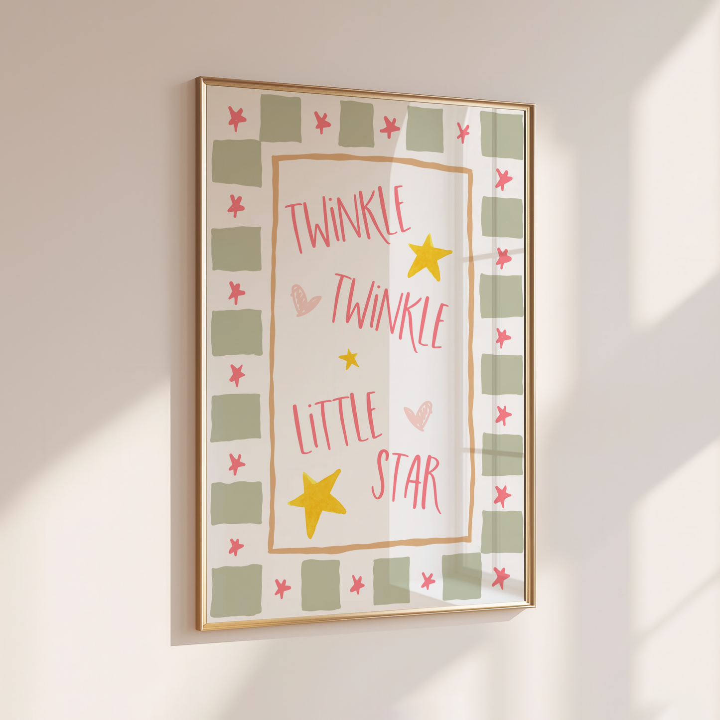 Twinkle Twinkle Little Star - Home Print - Wall Decor - Kids Room Prints