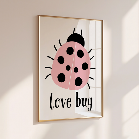 Love Bug - Home Print - Wall Decor