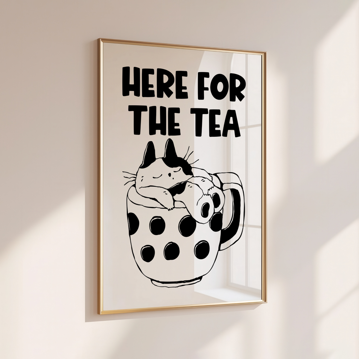 HERE FOR THE TEA