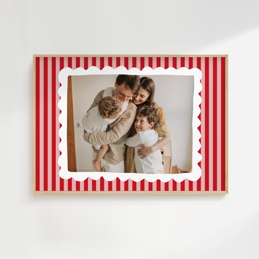 PERSONALISED STRIPED PHOTO